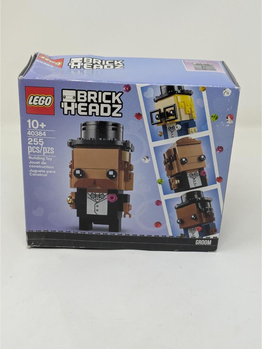 LEGO Brickheadz Wedding Groom Set 40384 Brand New & Sealed